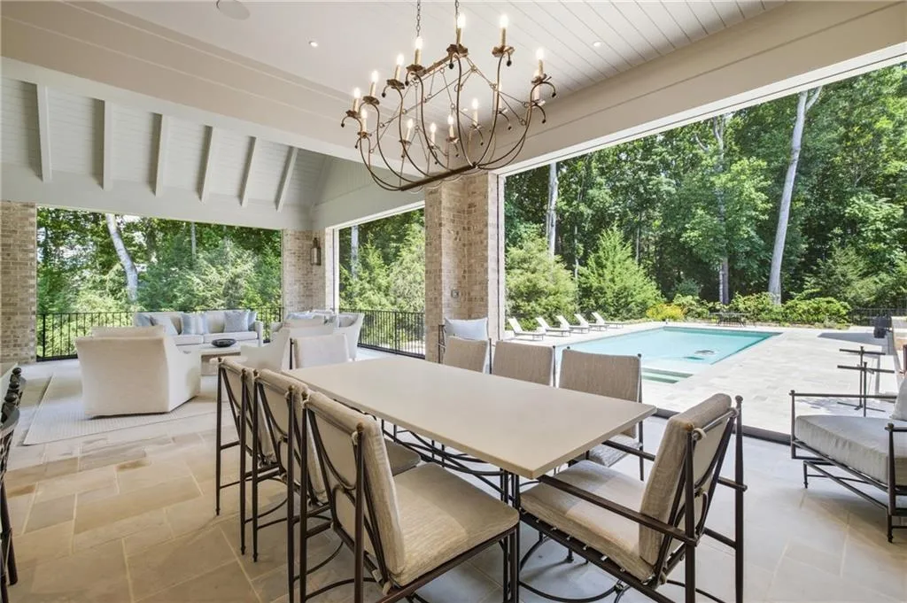 Georgia Estate With a Full Indoor Basketball Court and a Princeton-Inspired Library Lists for $18,900,000 29 5420 Buice Rd Johns Creek GA 30022098