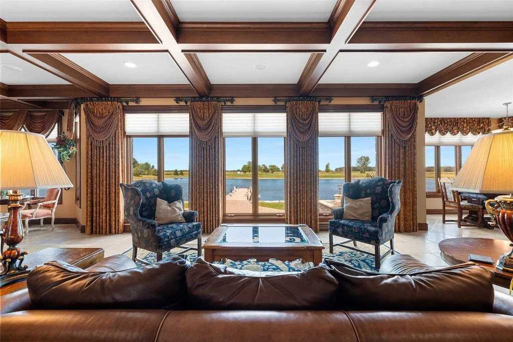 Lakefront Green Bay Estate with an Indoor Pool and Wood-Fired Pizza Oven Lists for $2,600,000 7 5696 School Dr Green Bay WI 5431323