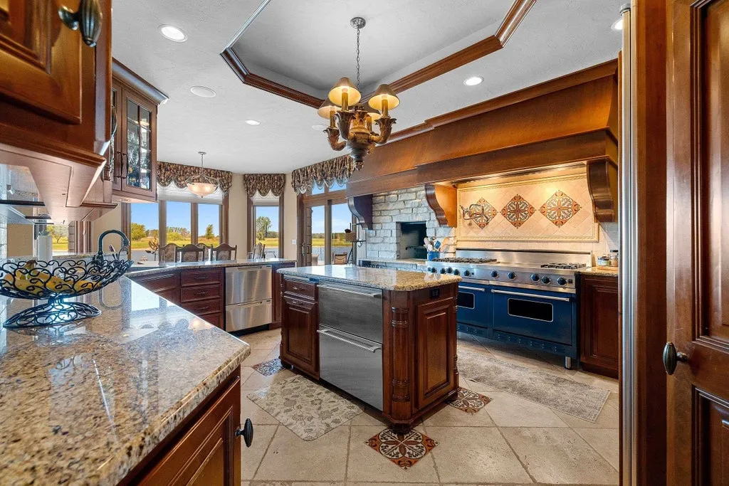 Lakefront Green Bay Estate with an Indoor Pool and Wood-Fired Pizza Oven Lists for $2,600,000 12 5696 School Dr Green Bay WI 5431331