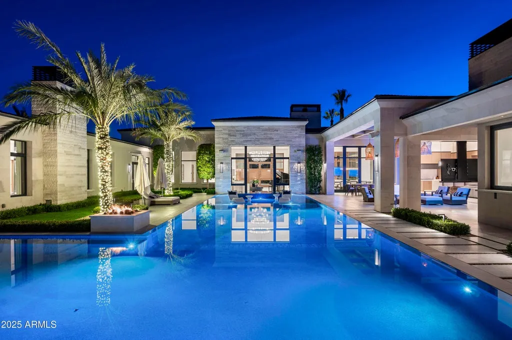 Single-Level Paradise Valley Estate With a Private Fitness Building and Six-Car Garage Lists for $23,250,000 1 6540 E CHOLLA Drive Paradise Valley AZ37