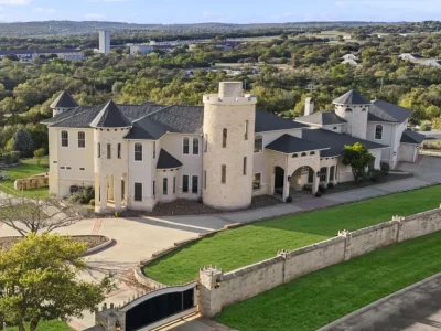 Castle-Like San Antonio Estate with a Grotto Pool and Observation Tower Lists for $4,300,000 1 Castle-Like San Antonio Estate with a Grotto Pool and Observation Tower Lists for $4,300,000