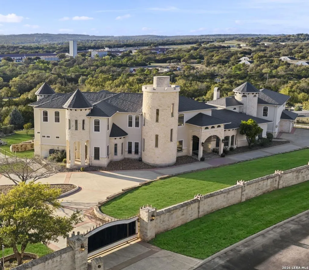Castle-Like San Antonio Estate with a Grotto Pool and Observation Tower Lists for $4,300,000 1 6762 MANOR HL San Antonio TX 7825701