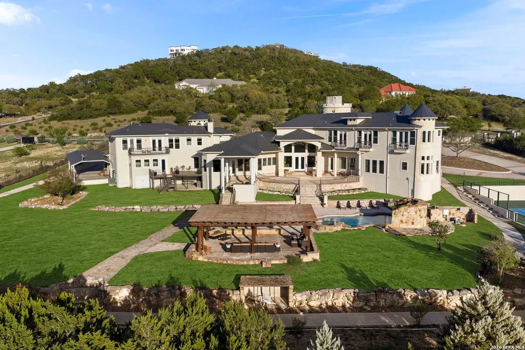 Castle-Like San Antonio Estate with a Grotto Pool and Observation Tower Lists for $4,300,000 2 6762 MANOR HL San Antonio TX 7825703