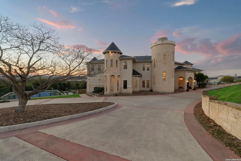 Castle-Like San Antonio Estate with a Grotto Pool and Observation Tower Lists for $4,300,000 24 6762 MANOR HL San Antonio TX 7825708