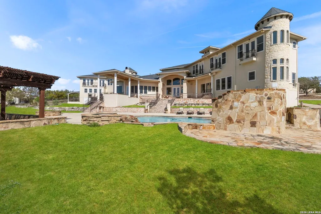 Castle-Like San Antonio Estate with a Grotto Pool and Observation Tower Lists for $4,300,000 19 6762 MANOR HL San Antonio TX 7825750