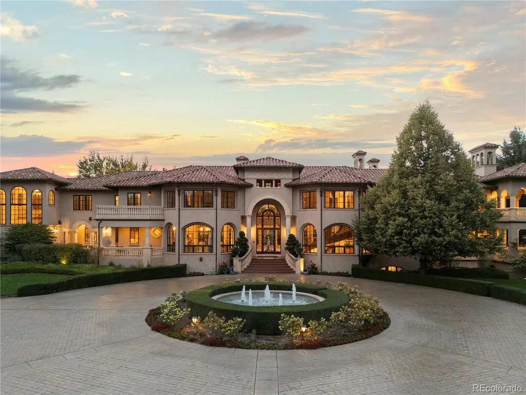 Sprawling Colorado Estate With a Private Recording Studio and Equestrian Facilities Lists for $14,000,000 1 6965 S Polo Ridge Drive Littleton CO 8012802