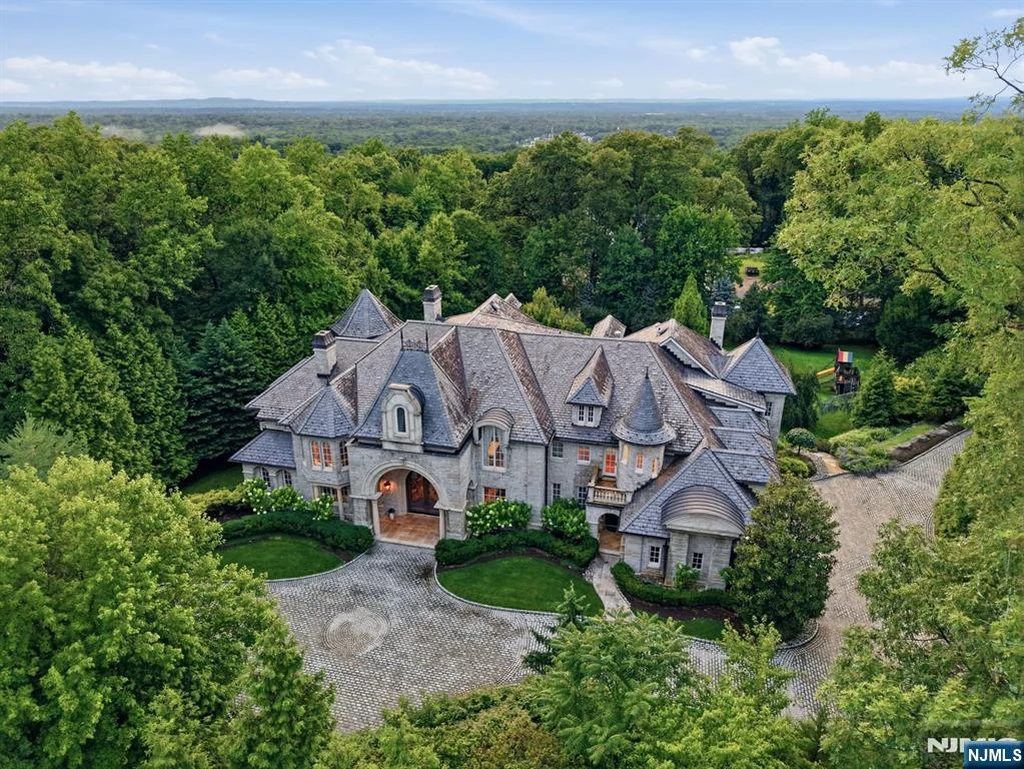 7 Buckingham Drive – Aerial Estate Overview Aerial Estate Overview at 7 Buckingham Drive, Alpine, New Jersey