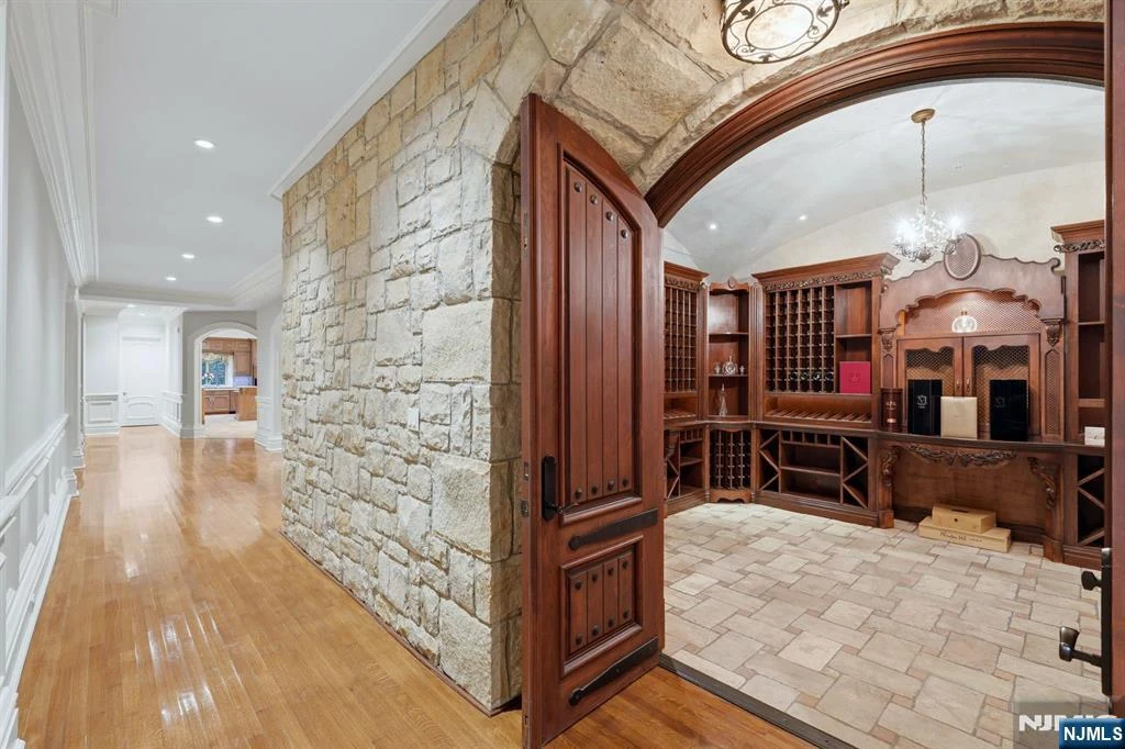 7 Buckingham Drive – Stone Wine Cellar Stone Wine Cellar at 7 Buckingham Drive, Alpine, New Jersey
