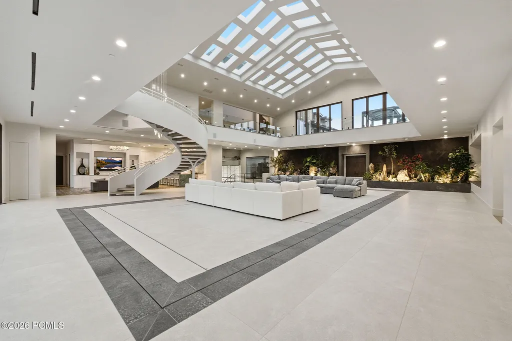 Extraordinary Utah Mountain Estate With a Hydraulic-Floor Pool That Transforms Into a Ballroom Lists for $13,950,000 5 867 S Summit Creek Dr Woodland Hills UT06