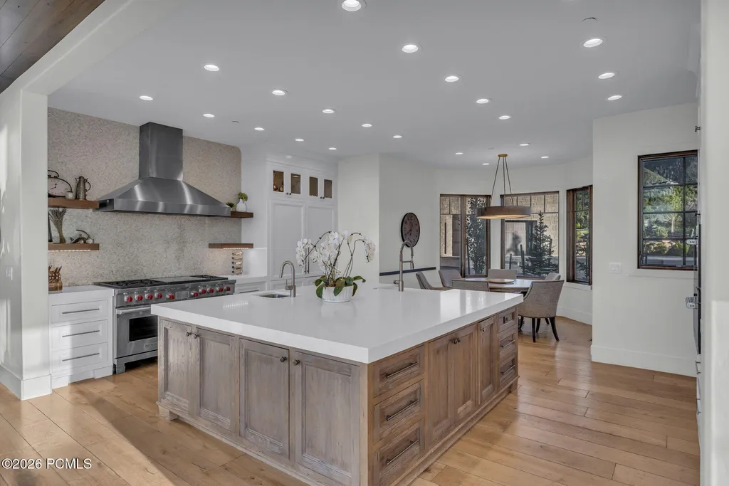 Extraordinary Utah Mountain Estate With a Hydraulic-Floor Pool That Transforms Into a Ballroom Lists for $13,950,000 14 867 S Summit Creek Dr Woodland Hills UT16