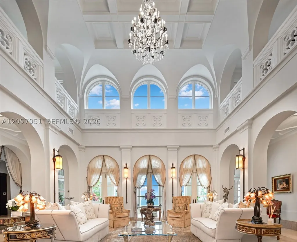 Waterfront Coral Gables Estate With a Private Chapel and 245 Feet of Deep-Water Frontage Lists for $148,000,000 8 8901 Arvida Ln Coral Gables FL 33156030