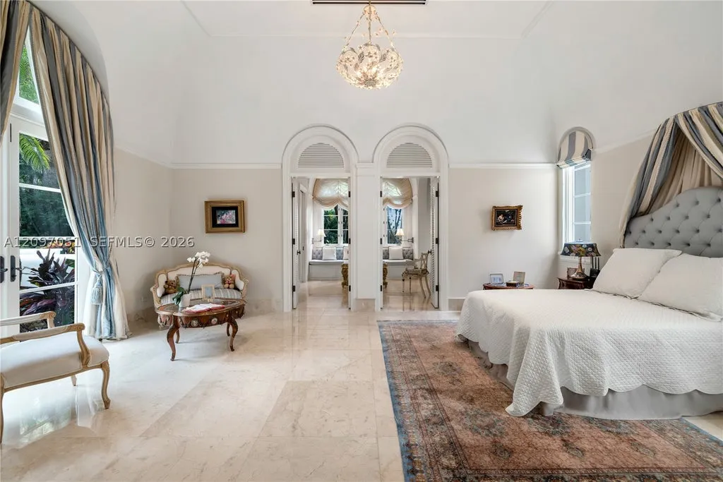 Waterfront Coral Gables Estate With a Private Chapel and 245 Feet of Deep-Water Frontage Lists for $148,000,000 18 8901 Arvida Ln Coral Gables FL 33156077